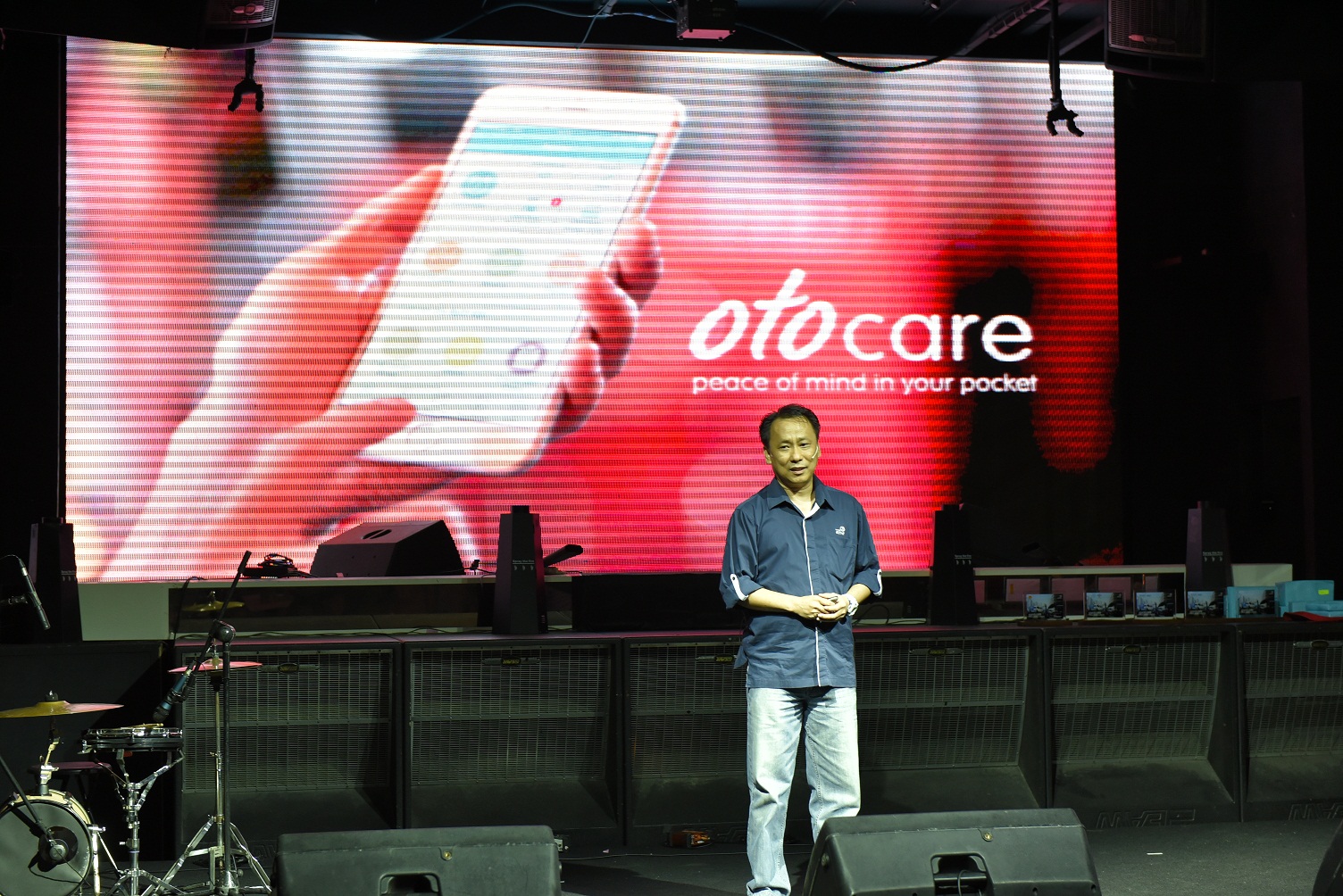 Santosa, CEO Asuransi Astra di acara launching Garda Mobile Otocare