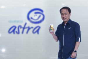 Santosa, CEO Asuransi Astra meluncurkan E-Mikro Special Nebengers melalui akun Twitter resminya, @snt4online