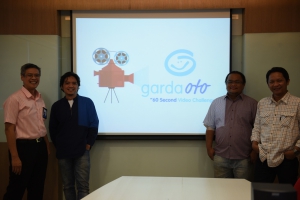 Suasana penjurian 60 Second Video Challenge