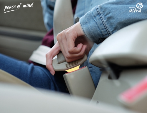 Menggunakan Sabuk Pengaman dengan Tepat