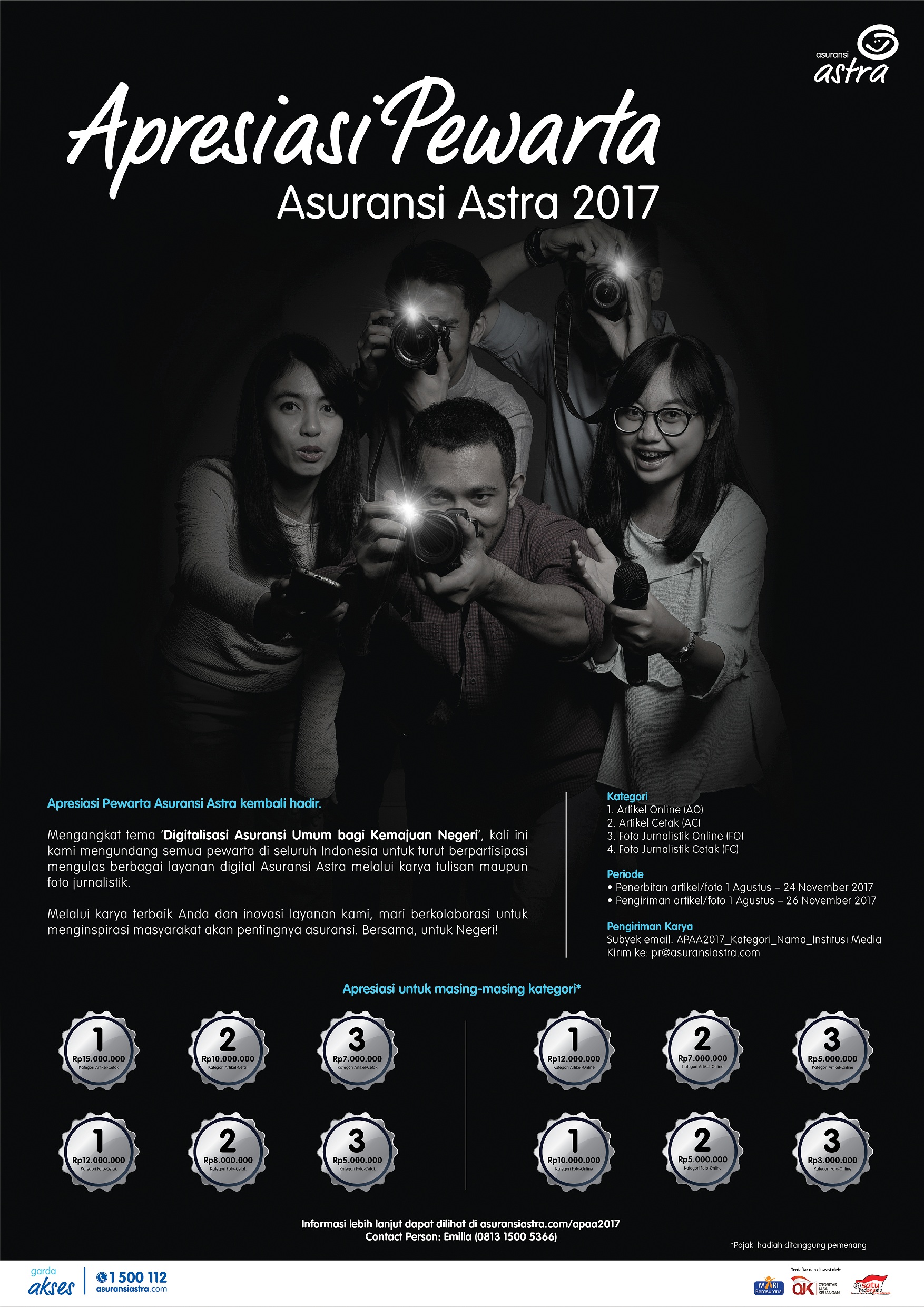 Apresiasi Pewarta Asuransi Astra 2017