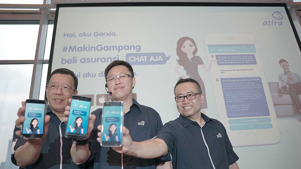 SAMBUT ULANG TAHUN KE-62, ASURANSI ASTRA KENALKAN GARXIA Virtual Assistant Pembelian Asuransi Pertama di Indonesia