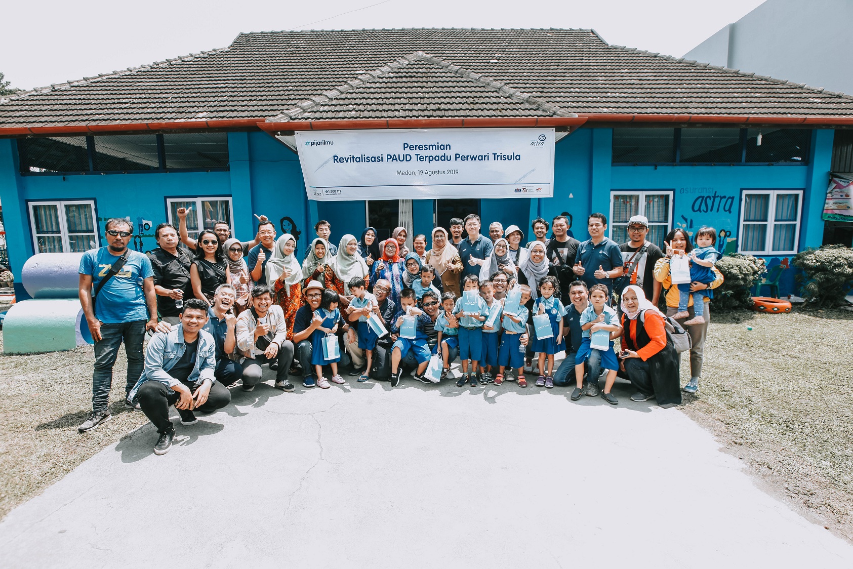 Dengan wajah baru, Asuransi Astra berharap PAUD Terpadu Perwari Trisula dapat menampung lebih banyak anak didik.