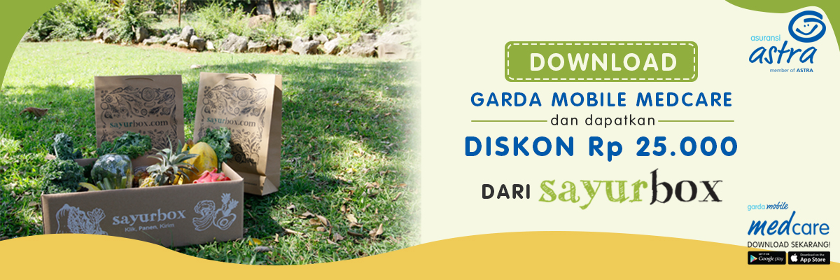 Diskon Rp 25.000 di Sayurbox