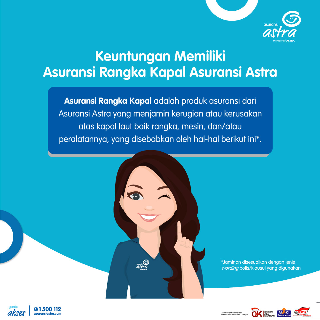 Infografis #POMinfo Asuransi Rangka Kapal