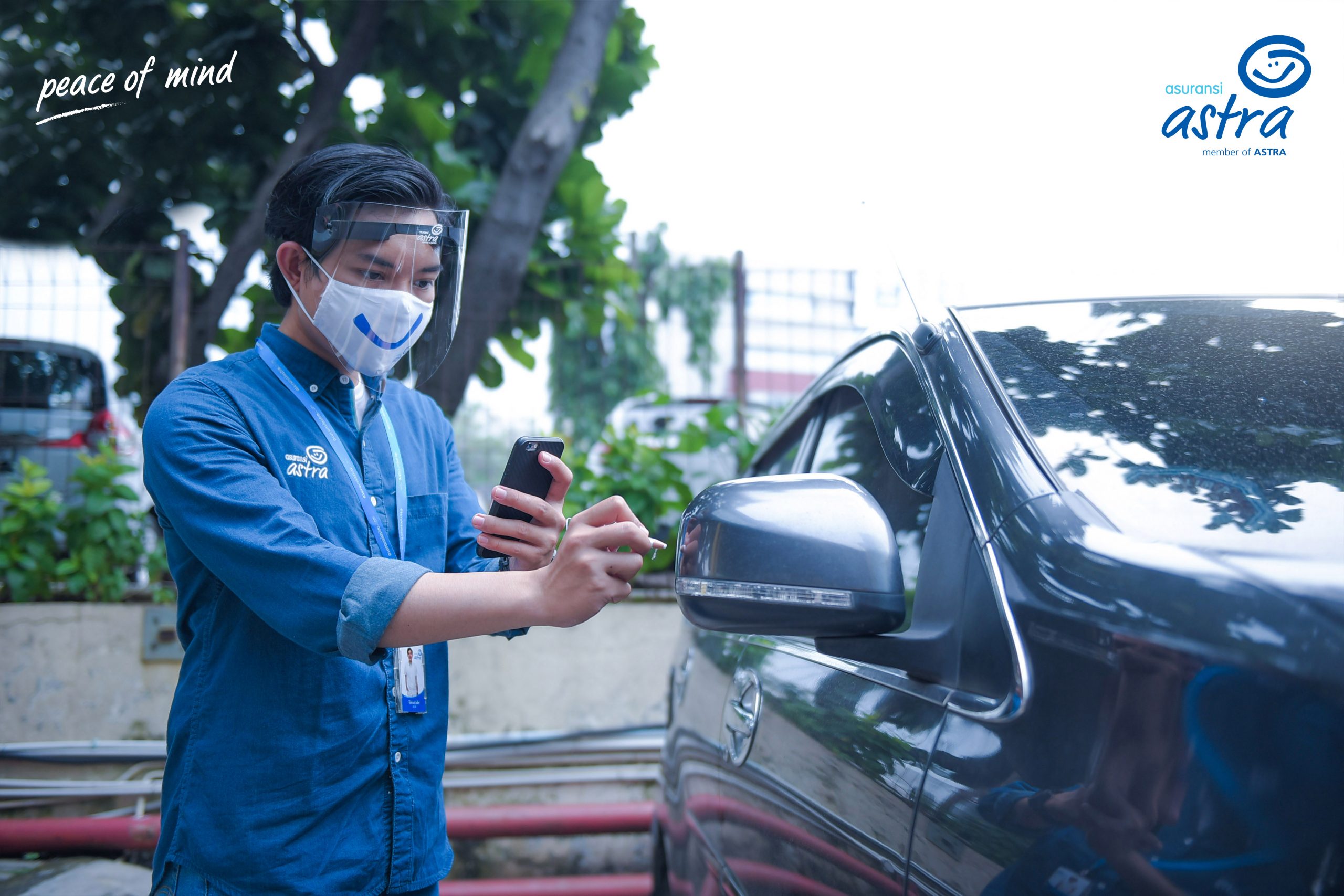 Proses kerja surveyor Asuransi Astra menjadi lebih ringkas dengan adanya Garda Mobile Otosurvey