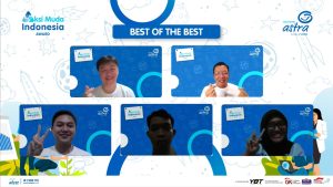 Mahasiswa perwakilan ARD Universitas Tadulako Palu melalui program UJALUP (Usaha Jamu Celup) berhasil menjadi pemenang Best of The Best dalam ajang AksiMudaIndonesia yang digelar Asuransi Astra