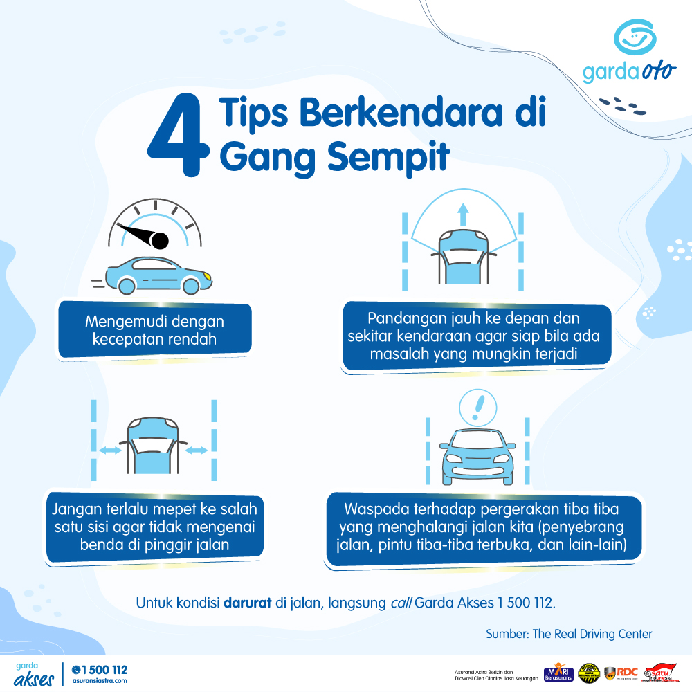 #POMinfo: Tips Berkendara di Gang Sempit