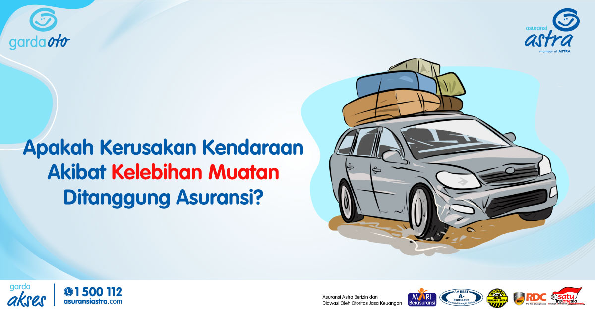 Kerusakan Kendaraan Kelebihan Muatan