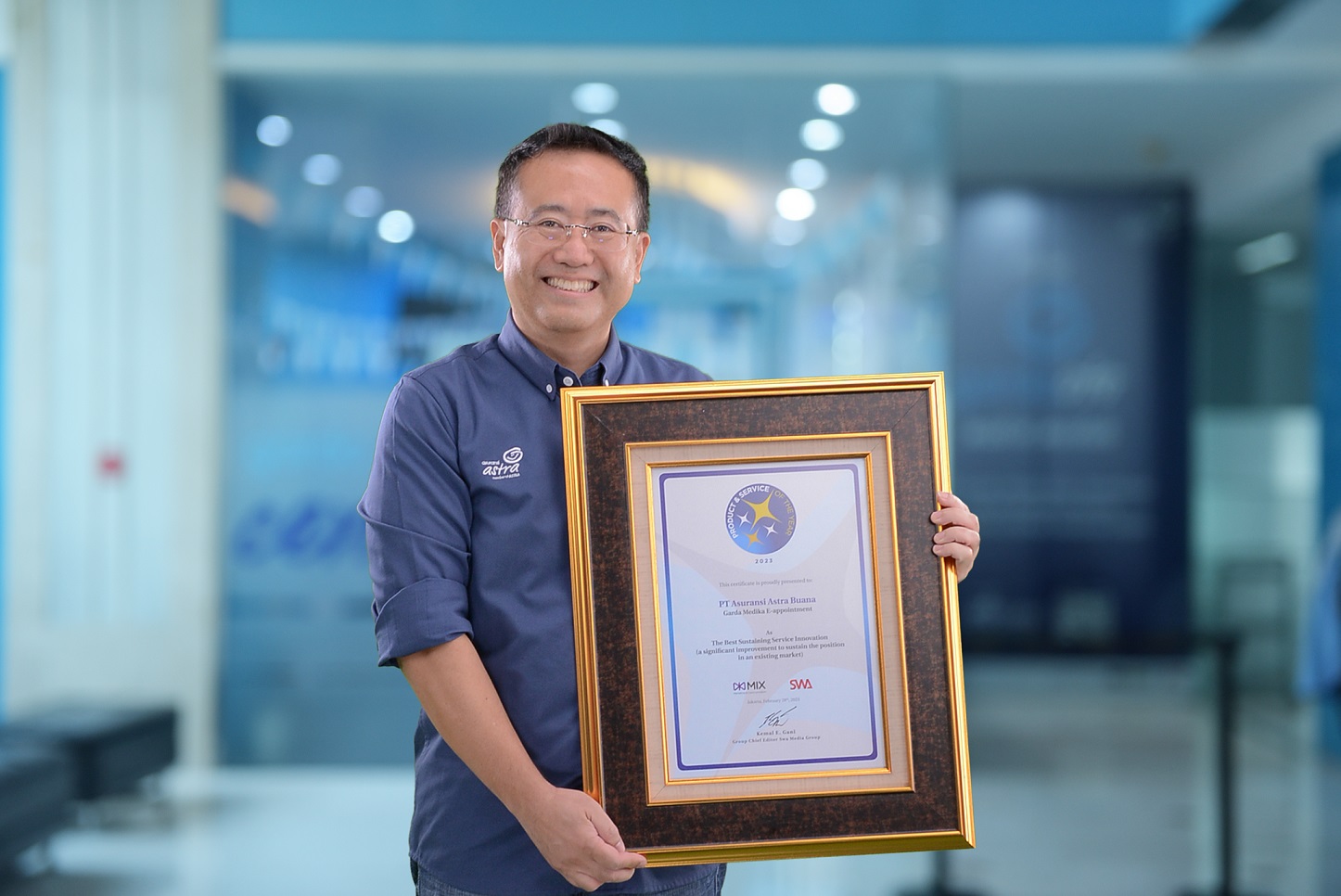 Terapkan Budaya Inovasi Guna Optimalkan Produk dan Layanan, Asuransi Astra Sukses Menangkan Products & Service of The Year 2023