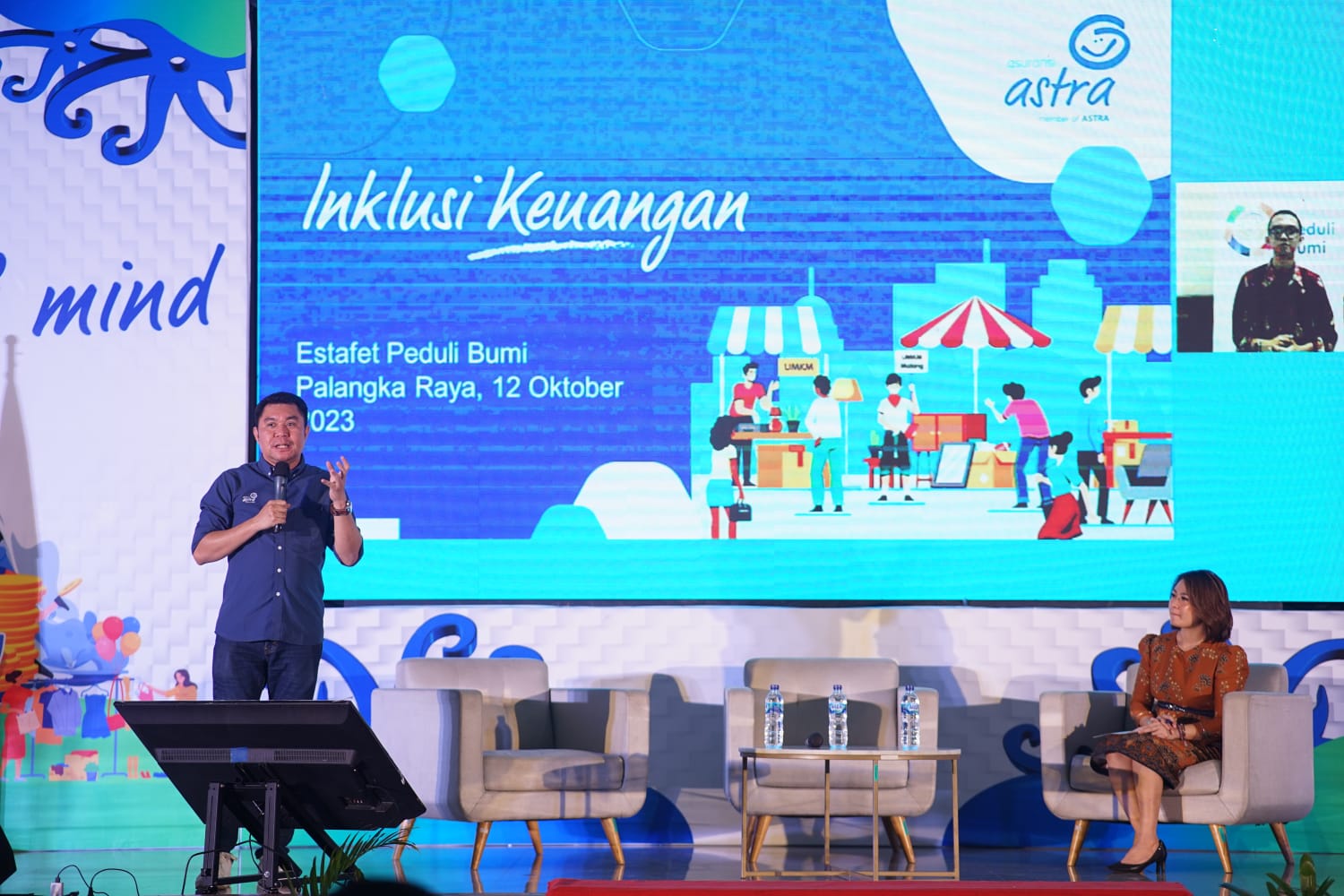Estafet Peduli Bumi, Gandeng Otoritas Jasa Keuangan, Asuransi Astra Dukung Bulan Inklusi Keuangan dengan Berikan Literasi dan Inklusi Keuangan di Palangka Raya