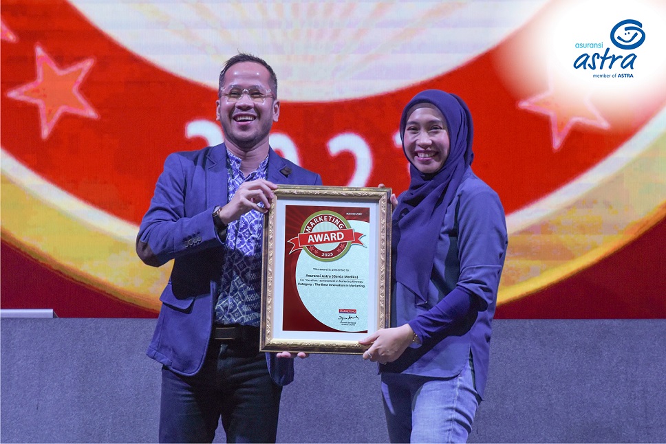 Optimalkan Produk dan Layanan Secara Komprehensif, Garda Medika dari Asuransi Astra Raih Penghargaan di Marketing Awards 2023