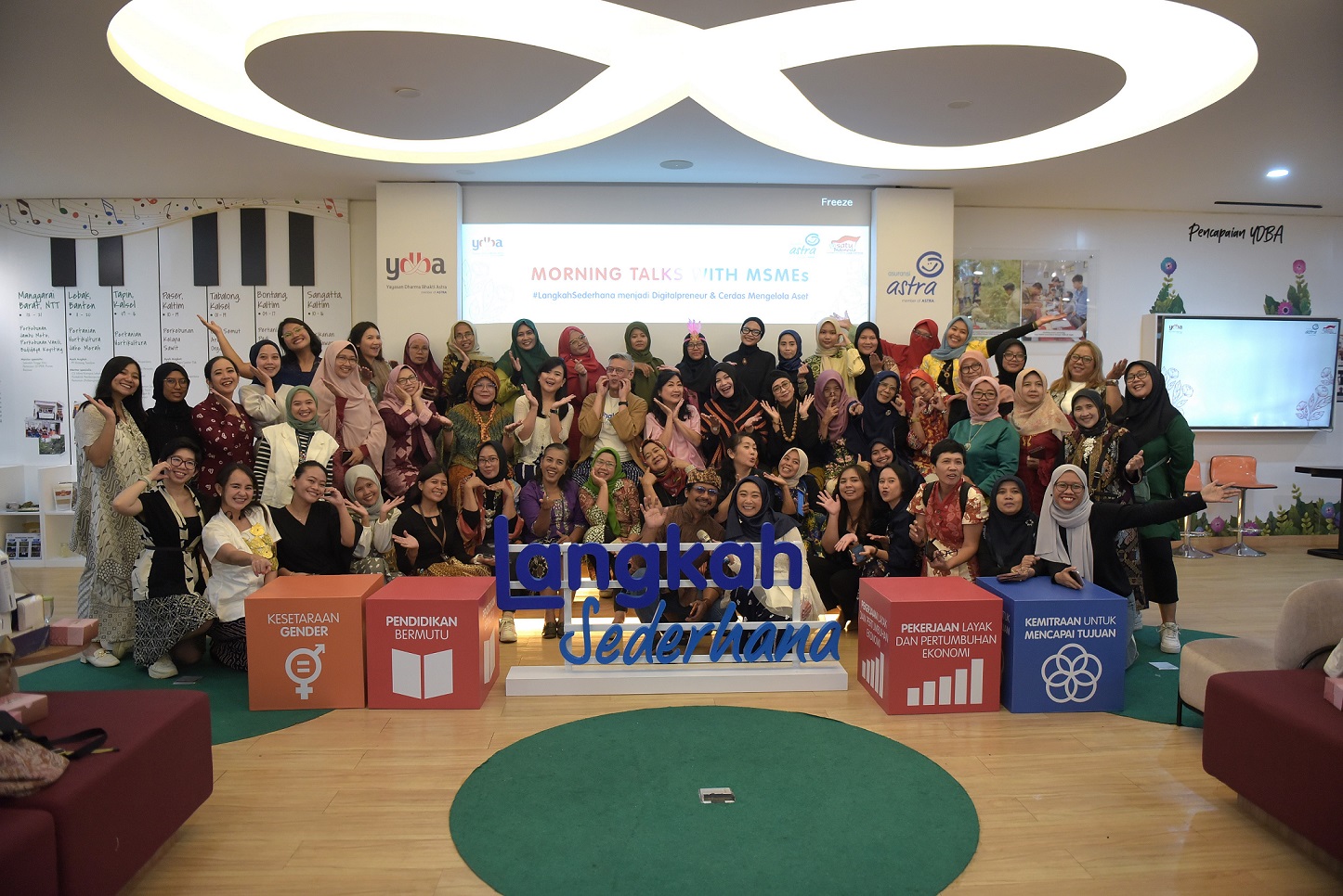 #LangkahSederhana Ciptakan Bisnis UMKM Berkelanjutan Asuransi Astra bersama YDBA Gelar Literasi Keuangan Bagi Para Pelaku UMKM Perempuan