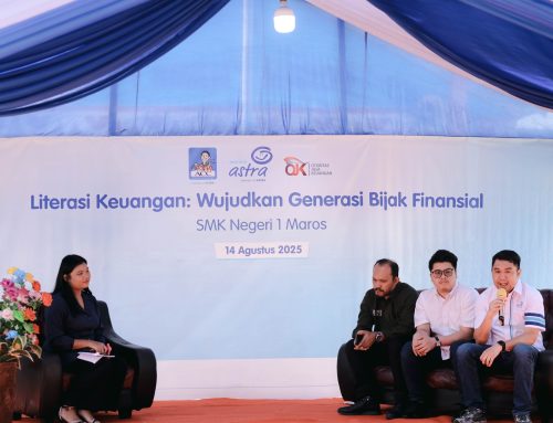 Astra Credit Companies Bersama Asuransi Astra Tingkatkan Literasi Keuangan dan Dukung Pelestarian Lingkungan di Maros